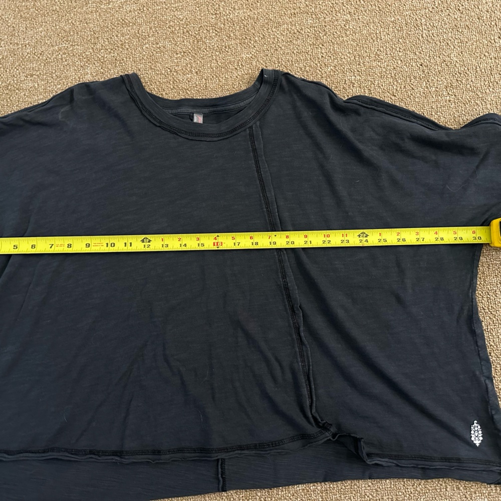 NWT Free People Black Top - Picture 5 of 6